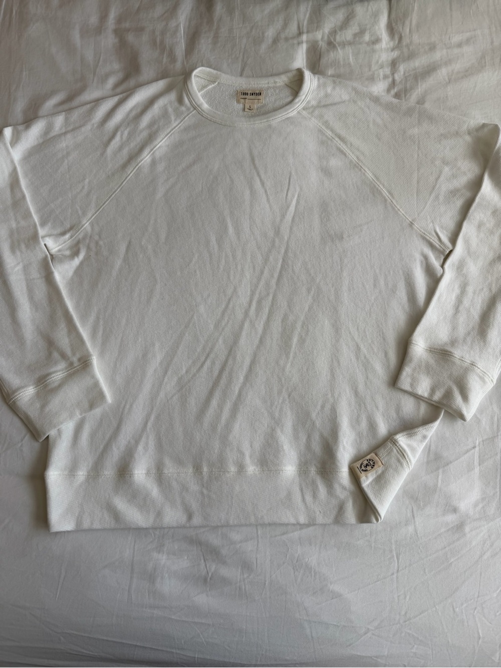 Todd Snyder White Crewneck Sweatshirt